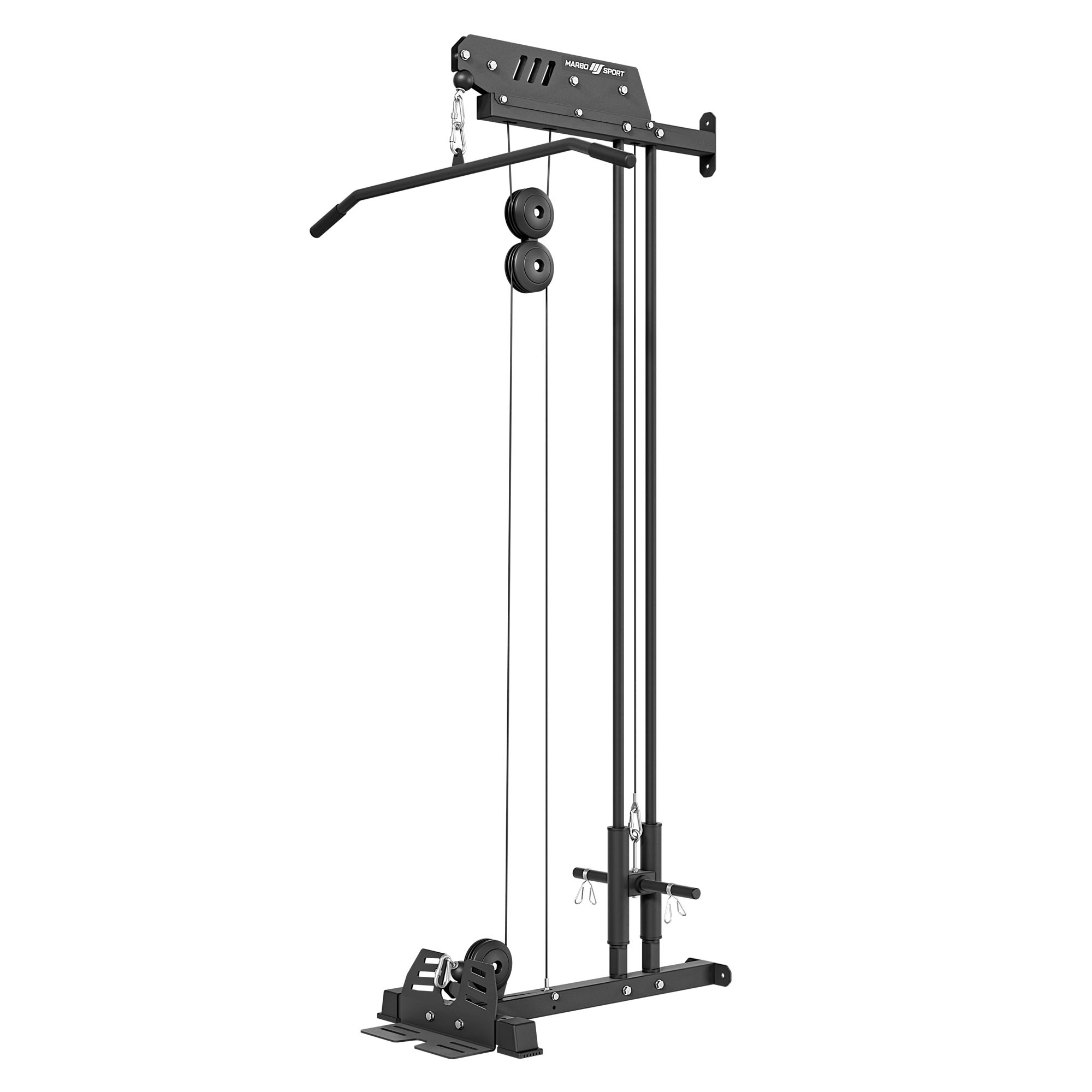 Image of Wyciąg do ściany na 2 prowadnicach MS-W103 2.0 - Marbo Sport