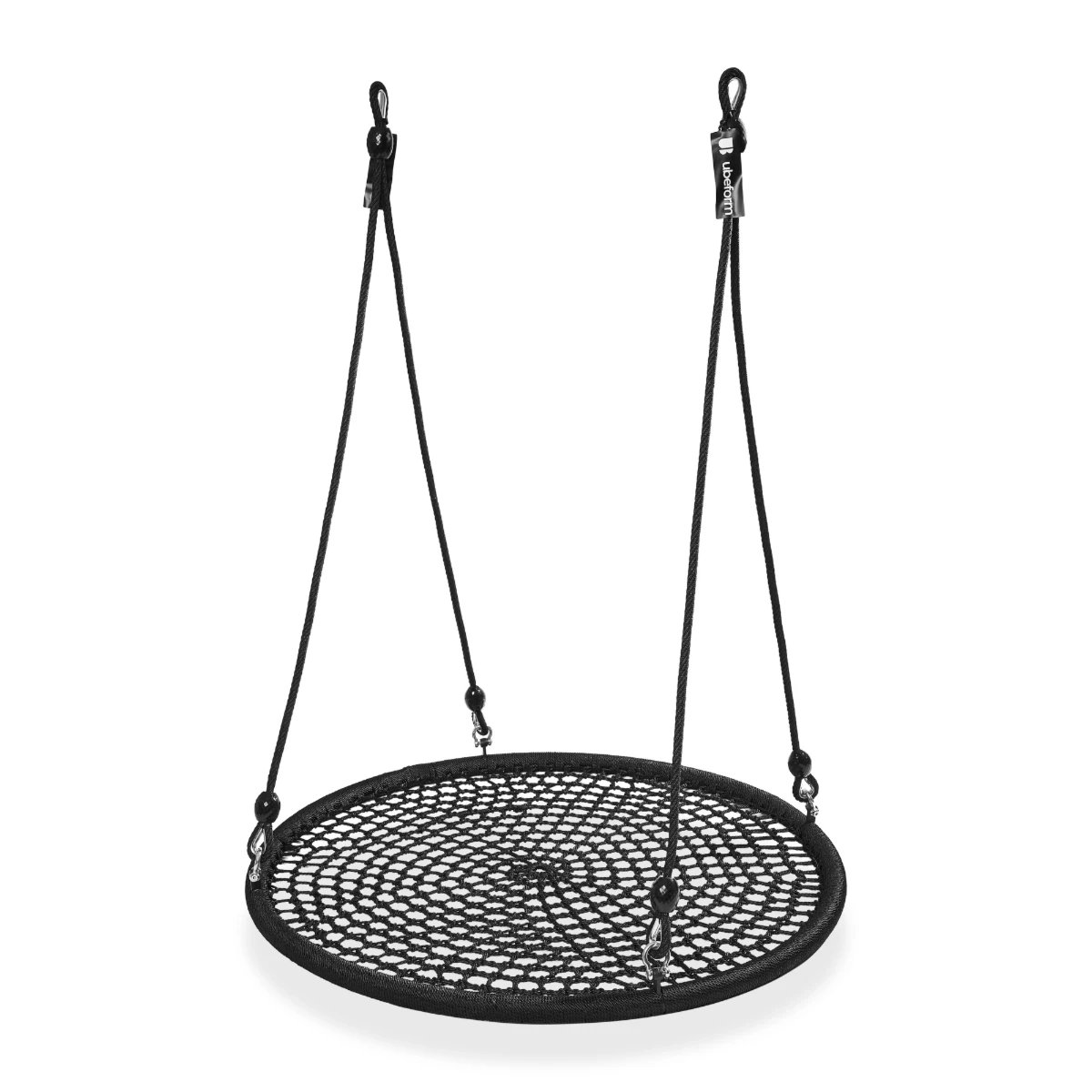 Hu�tawka bocianie gniazdo 120 cm Deluxe czarna - Ubeform