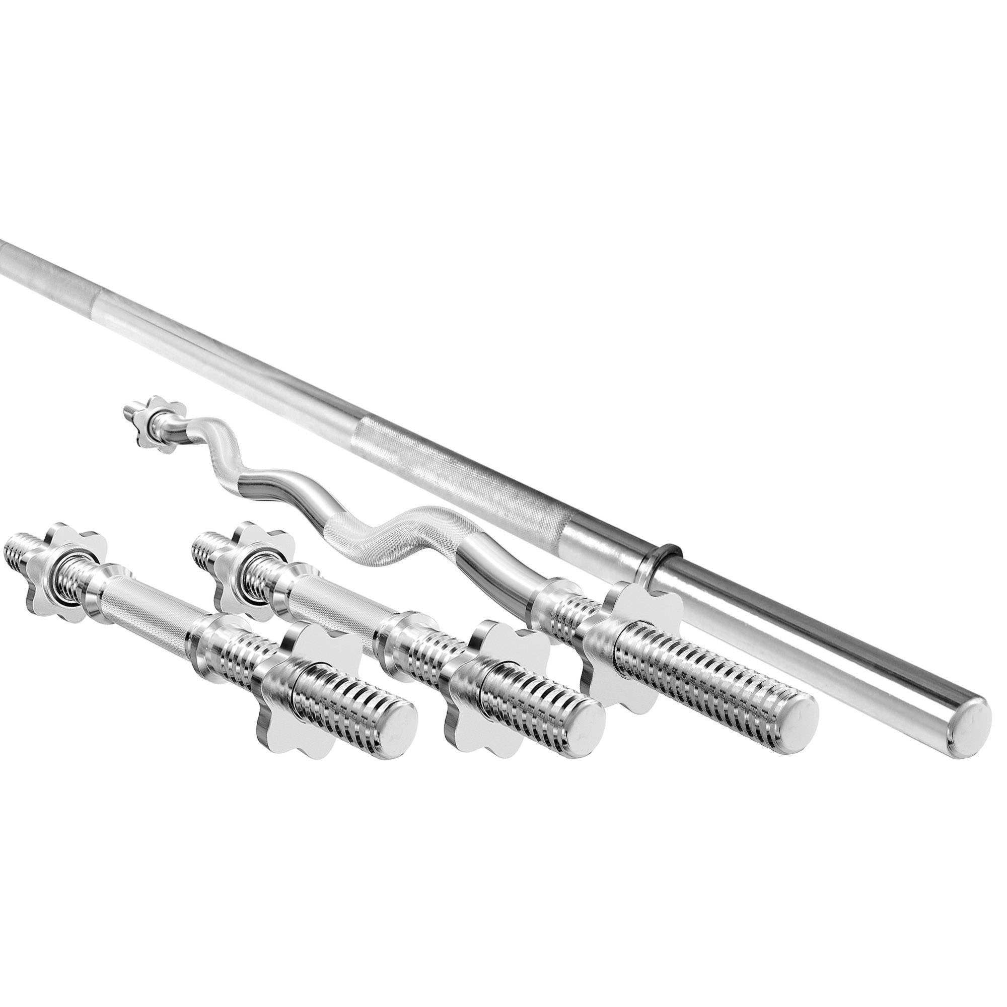 Zestaw MWG2 | Gryf prosty 198 cm + gryf lekko �amany �rubowy 120 cm + 2 x gryf prosty �rubowy 40 cm 30 mm - Marbo Sport