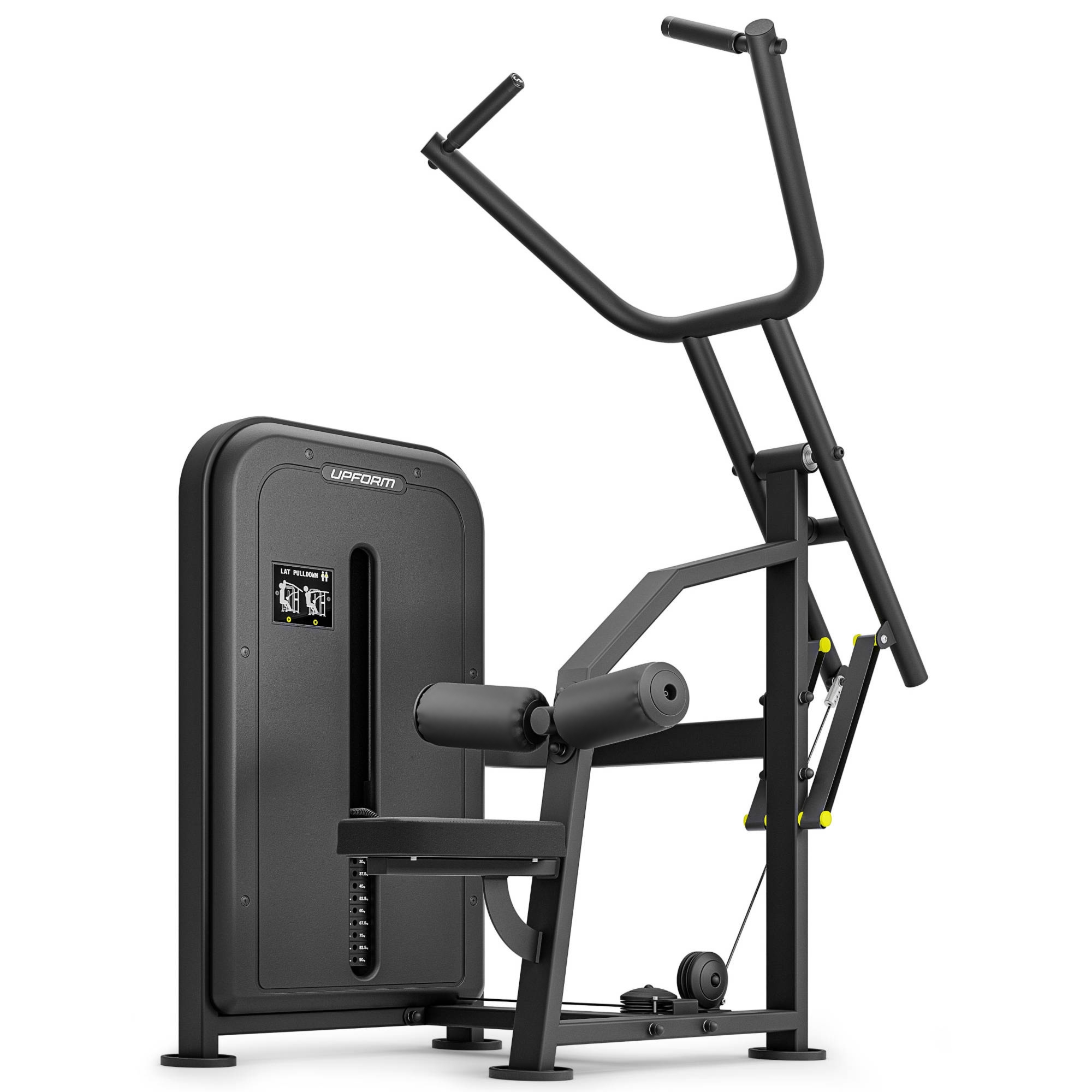 Maszyna ze stosem na plecy - �ci�ganie z g�ry (trening obwodowy) US-U006 - UpForm