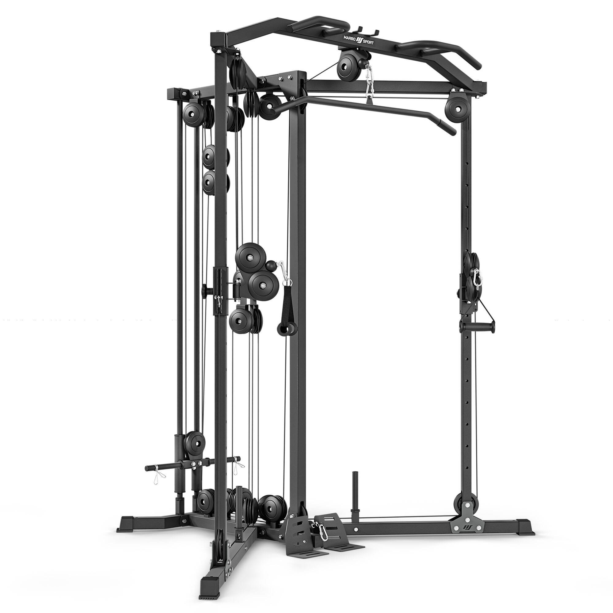 Brama na wolny ci�ar z wyci�giem g�rnym i dolnym MS-W106 2.0 - Marbo Sport