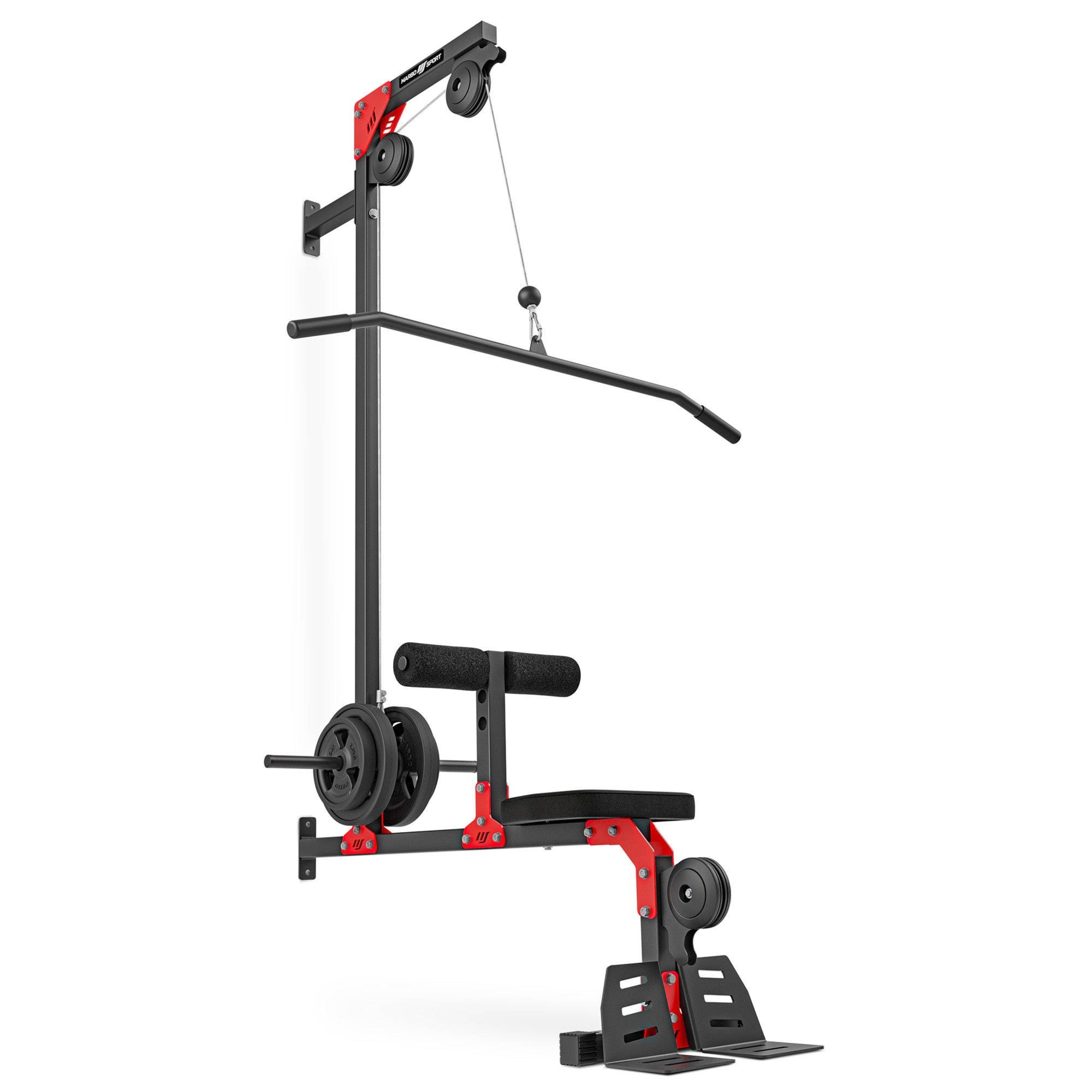 Wyci�g g�rny i dolny z siedziskiem i stopami MH-W102 2.0 - Marbo Sport