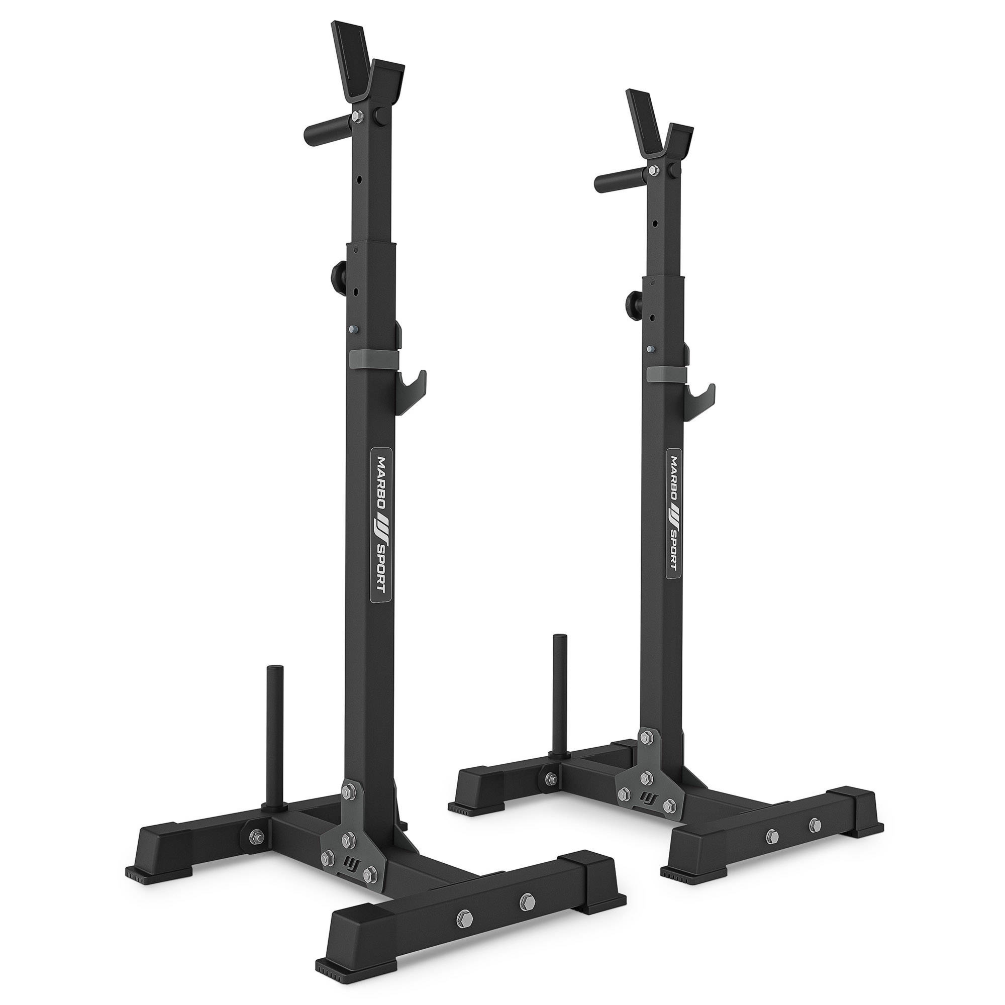 Wielopoziomowe stojaki (2 sztuki) pod sztang� z asekuracj� MS-S108 2.0 - Marbo Sport