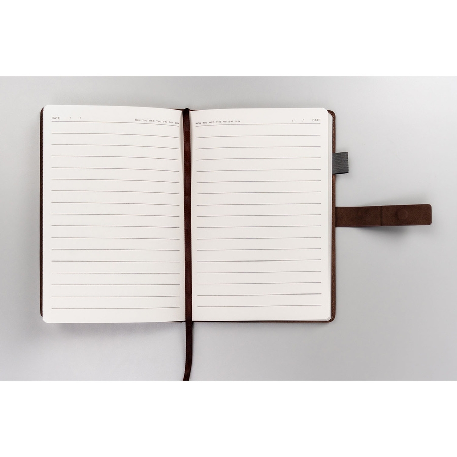 Image of Zestaw prezentowy brązowy notes i długopis Peterson PTN 123-NOT-4