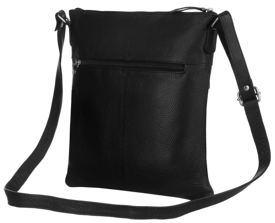 Image of Listonoszka crossbody Peterson PTN D72-DS czarna