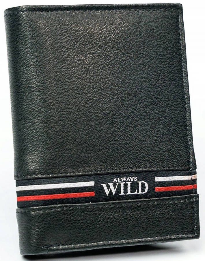 Image of Portfel męski Always Wild N4-GV czarny