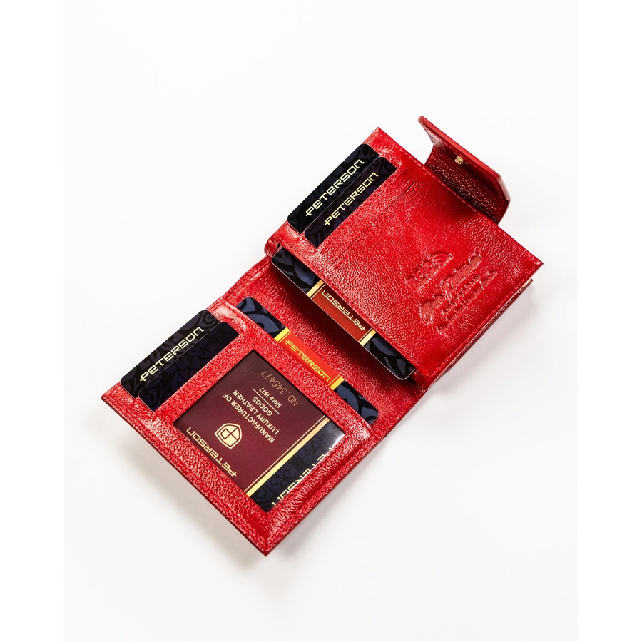 Image of Portfel damski Peterson PTN 42329-DSL czerwony