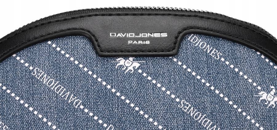 Image of Listonoszka niebieska David Jones imitacja jeansu CH21050 BLUEJEAN