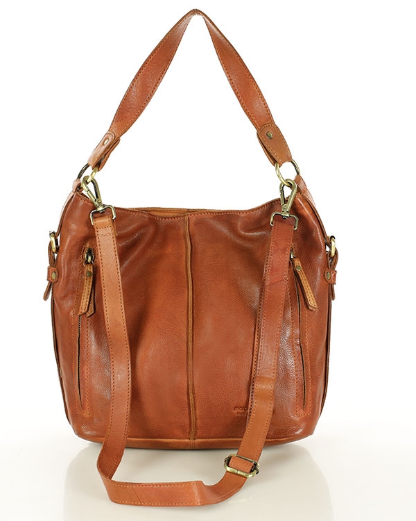Image of Shopper bag MARCO MAZZINI brąz camel vs117b