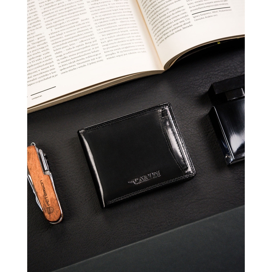 Image of Etui na karty 4U Cavaldi CW1012-LGV czarne