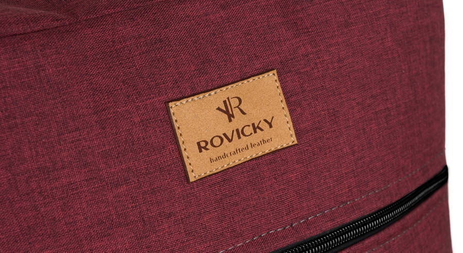 Image of Plecak podróżny Rovicky [DH] R-PL-01 bordowy