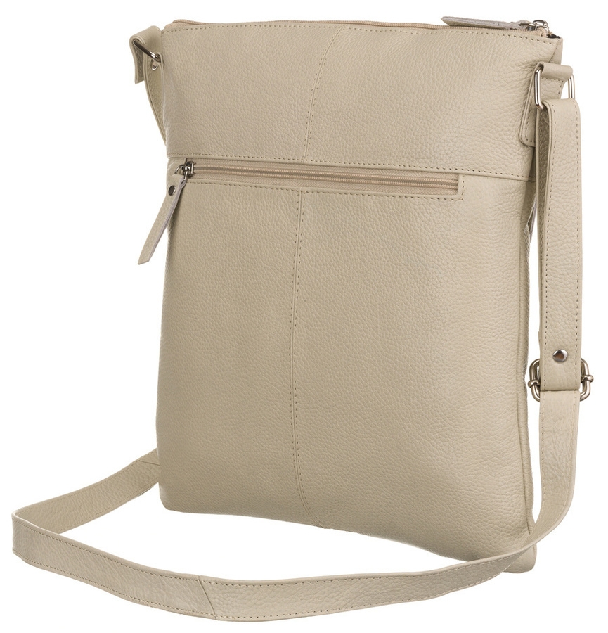 Image of Listonoszka crossbody Peterson PTN D72-DS beżowa
