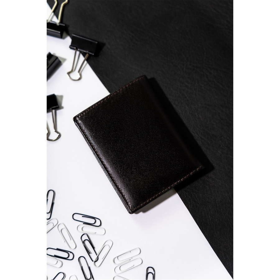 Image of Stylowe skórzane etui na dokumenty z RFID - Rovicky