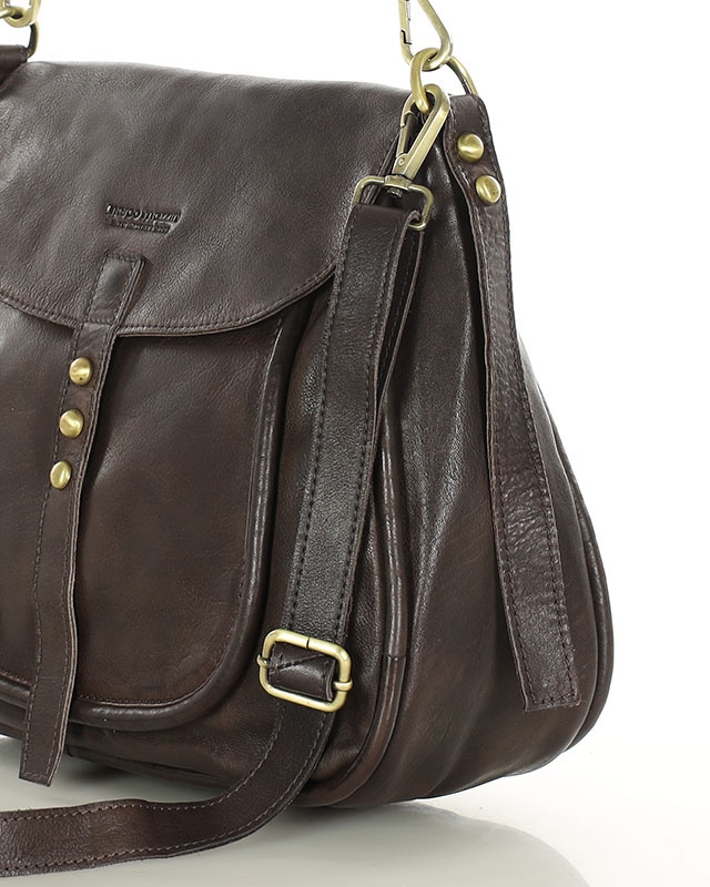Image of Saddle bag MARCO MAZZINI czekoladowy vs120c