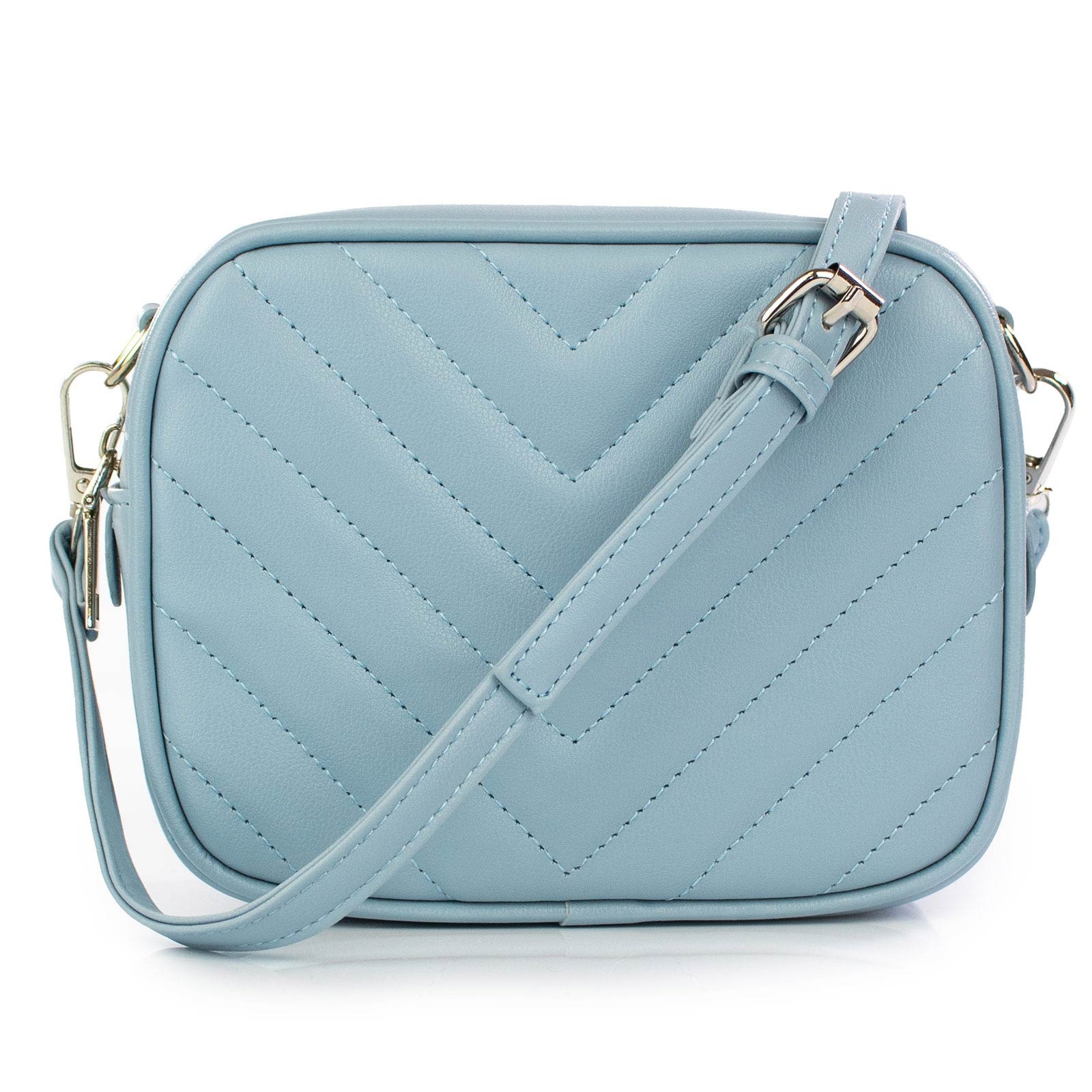 Image of Alessio TOREBKA Damska PIKOWANA CROSSBODY na ramię PASEK QUILTED