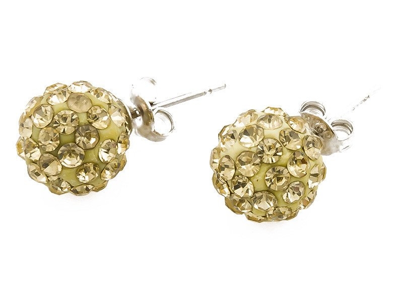 Image of KOLCZYKI SHAMBALLA JONQUIL 10 mm