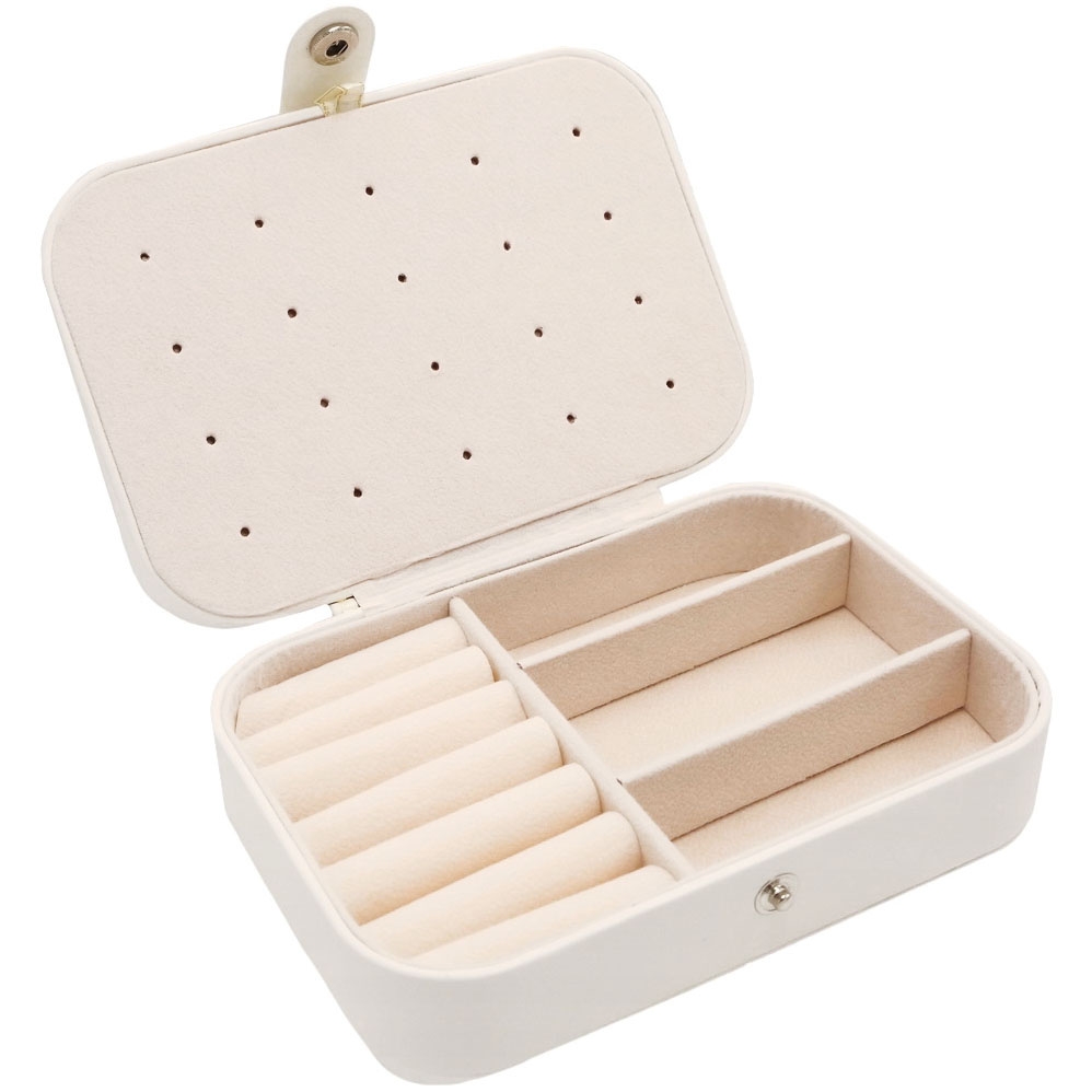 Image of Kuferek na biżuterię elegancki SZKATUŁKA organizer mały