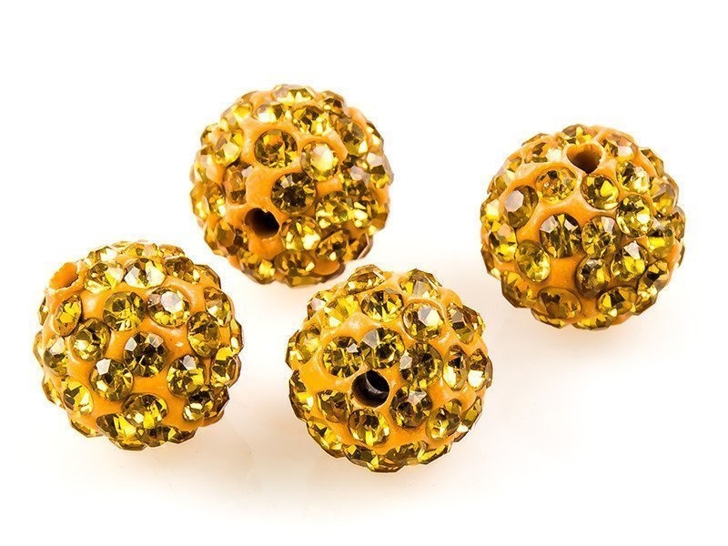 Image of SHAMBALLA KULKA SWAROVSKI TOPAZ 203 10mm