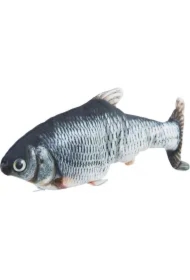 Wriggle fish, zabawka, ryba, dla kota, 30 cm, z kocimiętką, ładowana usb