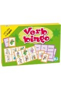 Gra językowa Angielski Verb bingo. Opr. karton