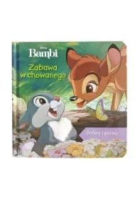 Zabawa w chowanego. Disney Bambi. Książeczka sensoryczna