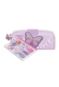 Piórnik + długopisy żelowe Motylek