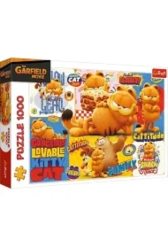 Puzzle 1000 el. Przygody Garfielda