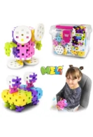  Klocki Meli Basic Constructor Pink Travel Box 250