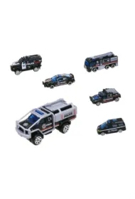Mini auto policyjne - 7cm - różne wzory