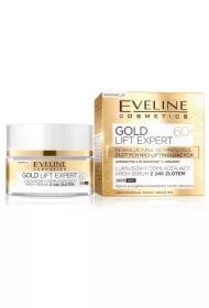 Gold Lift Expert 60+ luksusowy odmładzający krem-serum z 24k złotem dzień/noc