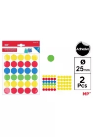 Naklejki kółka 2 arkusze