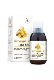 Omega-3 370 DHA + D3 2000 IU + K2 Suplement diety