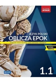 Oblicza epok 1.1. Język polski. Podręcznik. Klasa 1. Część 1. Liceum i technikum. Zakres podstawowy i rozszerzony