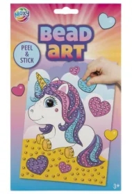 Zestaw kreatywny koralików do mozaiki A5 Jednoroże