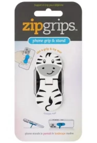 ZipGrip uchwyt na palce do telefonu Wzory geomet.