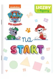 Liczby i figury. Psi Patrol. Na start