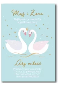 Kartka okolicznościowa Ślub