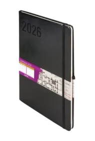Kalendarz 2026 A4 Formalizm czarny TDW