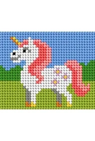 Zestaw do haftu Moje pierwsze wyszywanie Jednorożec