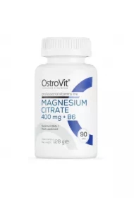 Cytrynian Magnezu 400 mg + B6 Suplement diety