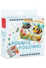 Połącz połówki. Polne Zwierzęta