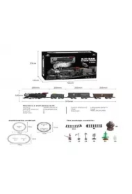 Kolejka R/C z dźwiękiem światłem i dymem