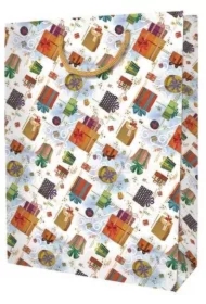 Torebka ozdobna Prezenty mała