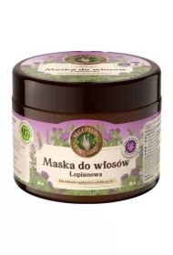 Łopianowa maska do włosów suchych i osłabionych emolientowa