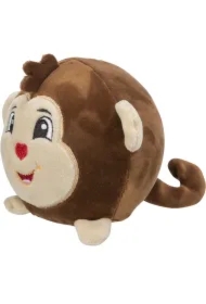 Małpa, zabawka, dla psa, plusz, 11 cm, z efektem pamięci