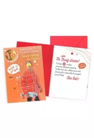 Karnet Urodziny 16 chłopak