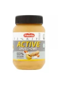 Krem orzechowy arachidowy 100% orzeszków ACTIVE bezglutenowy