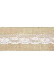 Szarfa na krzesło jutowa 15x275cm