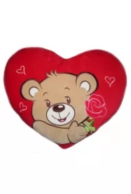 Poduszka Serce miś 20cm