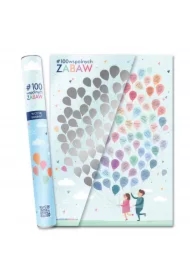 Plakat ze zdrapką dla dzieci 100 wspólnych zabaw